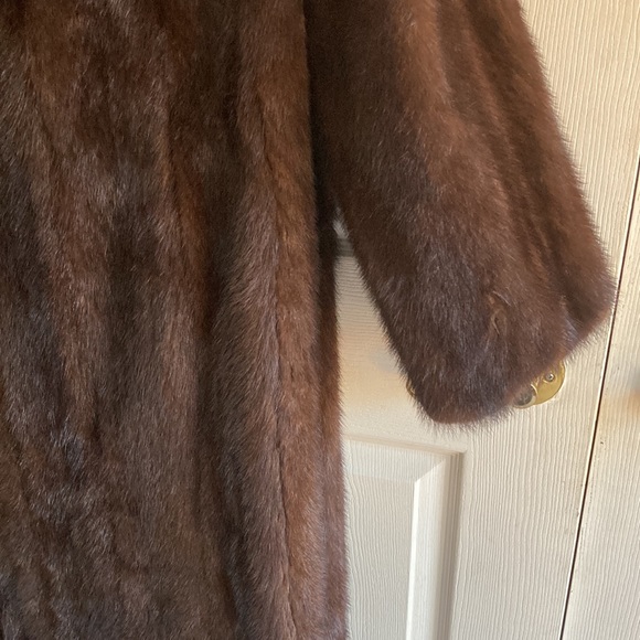 Luxurious full length fur coat. Size M. In excellent condition (well cared for). - Picture 5 of 12